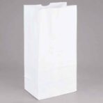 Duro 20 lb. White Paper Bag – 500/Bundle