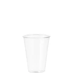 10 oz. Clear PET Plastic Squat Cold Cup
