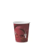 10 oz.coffee print paper hot cup