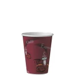 12 oz.coffee print paper hot cup