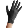 Black Nitrile Powder-Free Textured Gloves - Case of 1000 (10 Boxes of 100)
